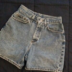 VINTAGE Lee Denim Jeans Shorts high waist Womens Size 8